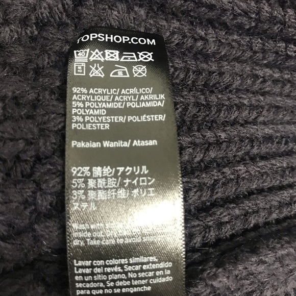 TopShop Long Chunky Cable Knit Cardigan - Picture 6 of 6